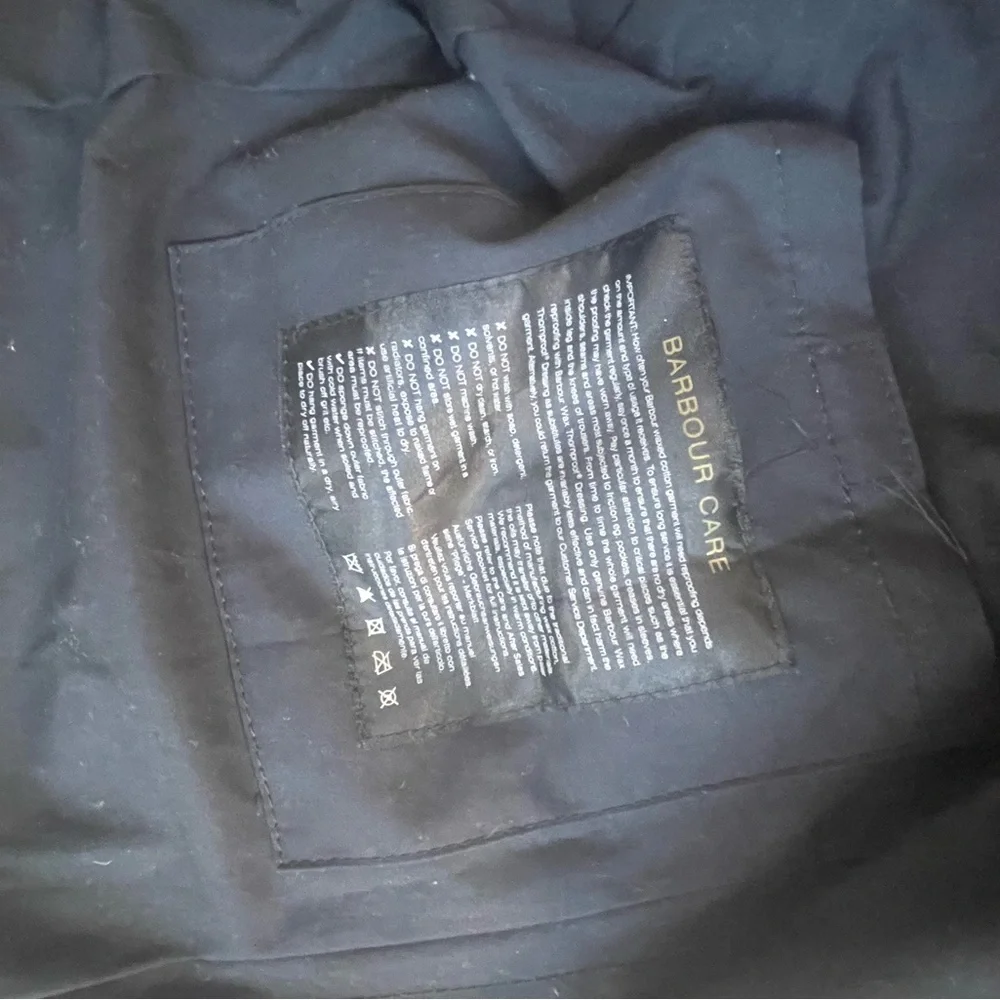 Barbour Navy Jacket - Picture 6 of 14